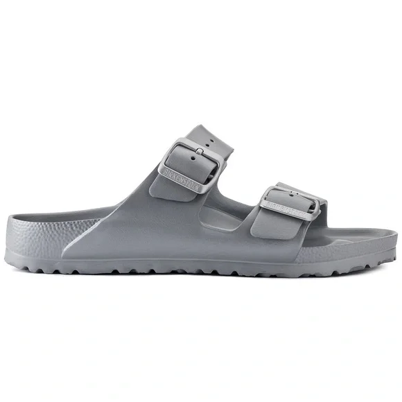 New Birkenstocks Arizona EVA Sandal Gray/Silver - Picture 4 of 15